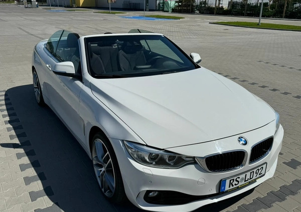 BMW Seria 4 cena 95000 przebieg: 152500, rok produkcji 2015 z Kleszczele małe 352